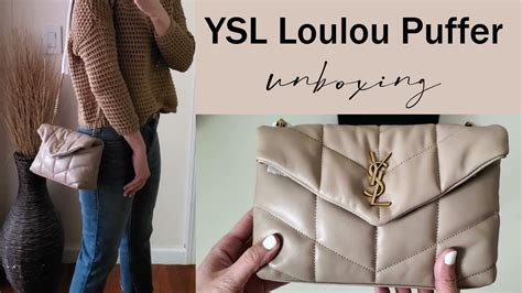 ysl toy puffer mini|YSL toy lou beige.